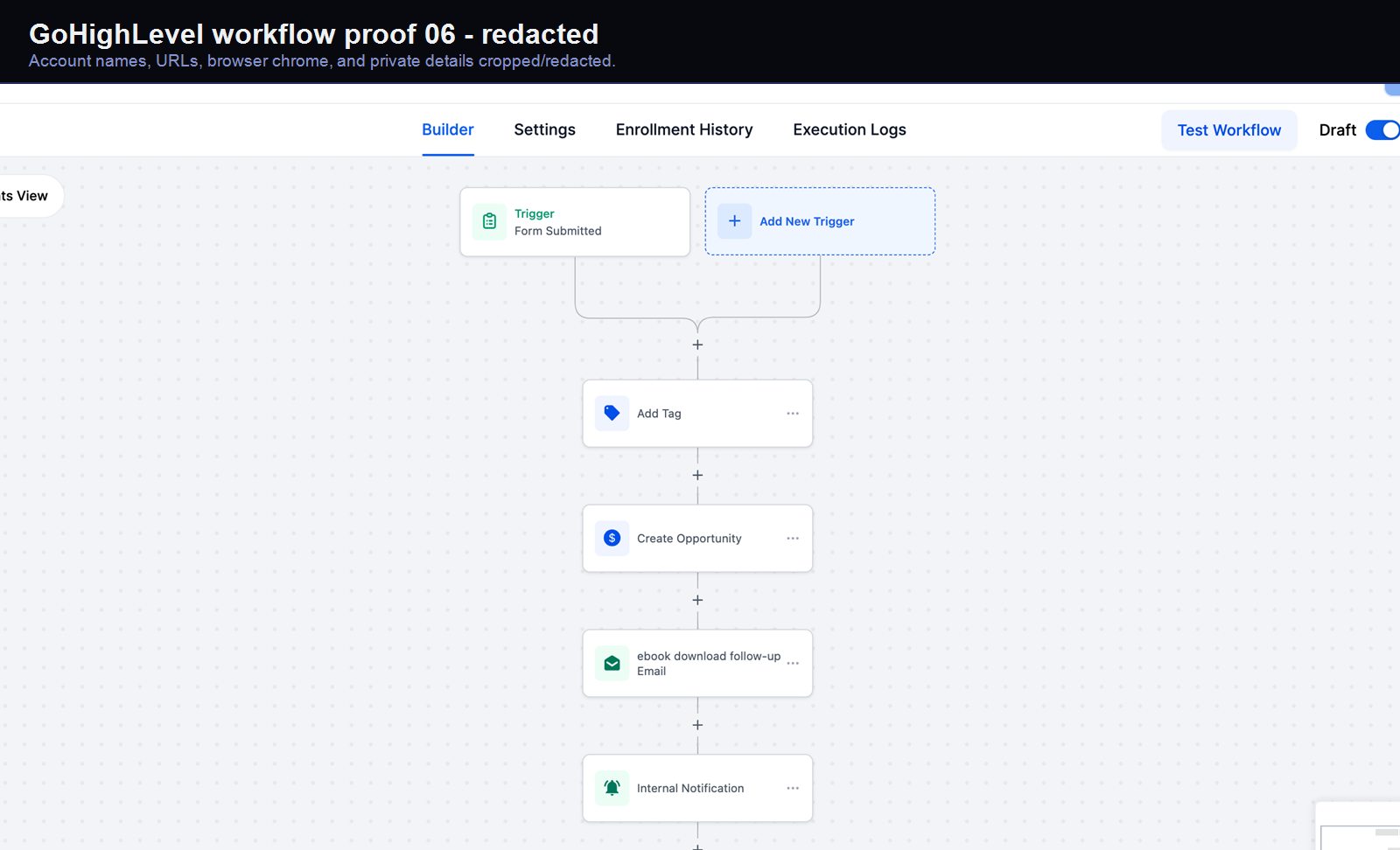 GoHighLevel appointment automation screenshot 06